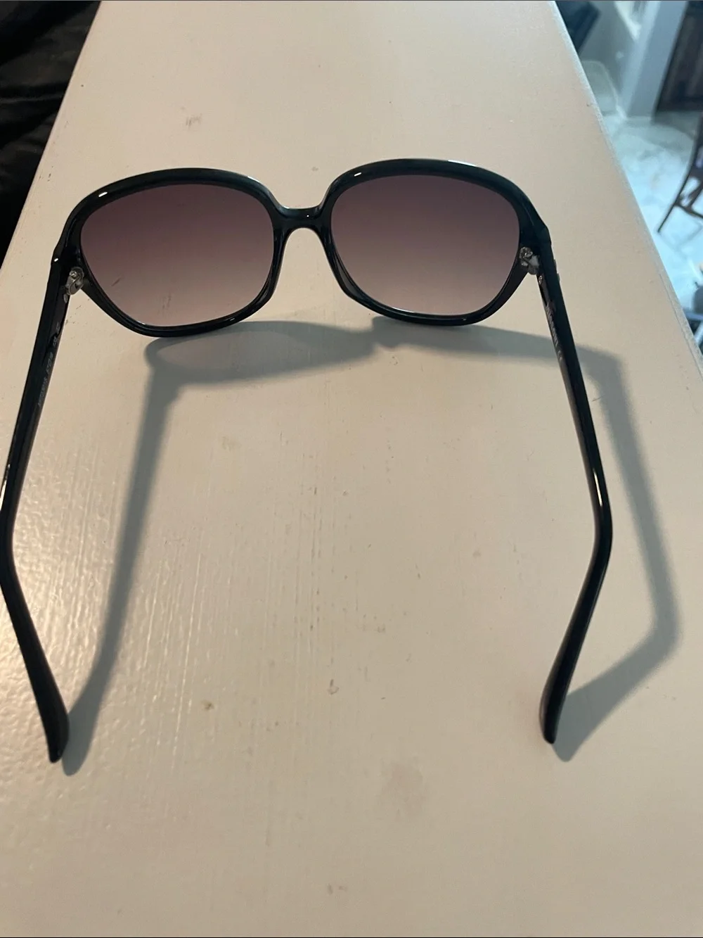 Missoni Black Frame Sunglasses with Purple Lenses